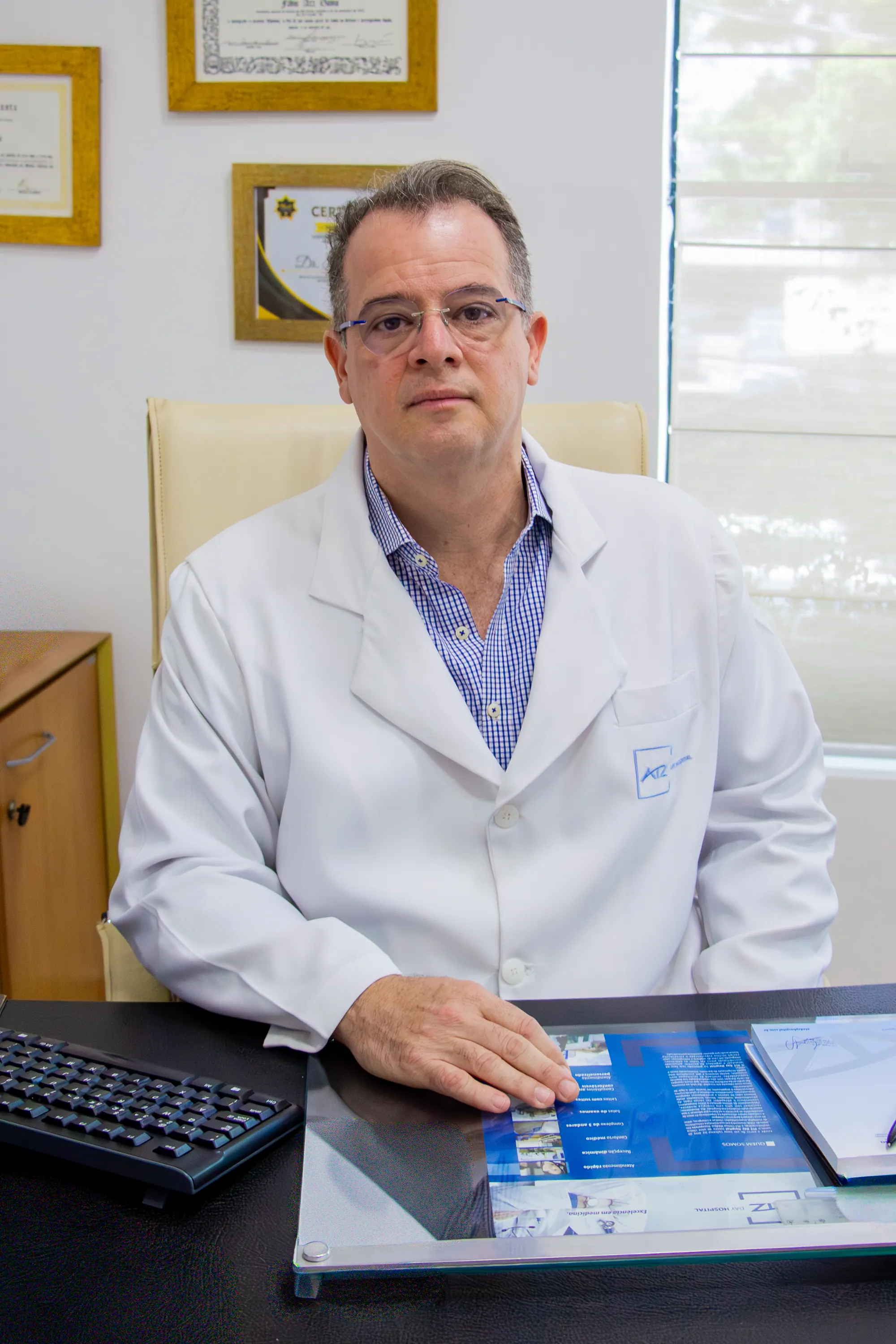 Fachada do ATZ Day Hospital em Santos